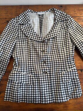 Philosophy di Alberta Ferretti - Plaid Blazer